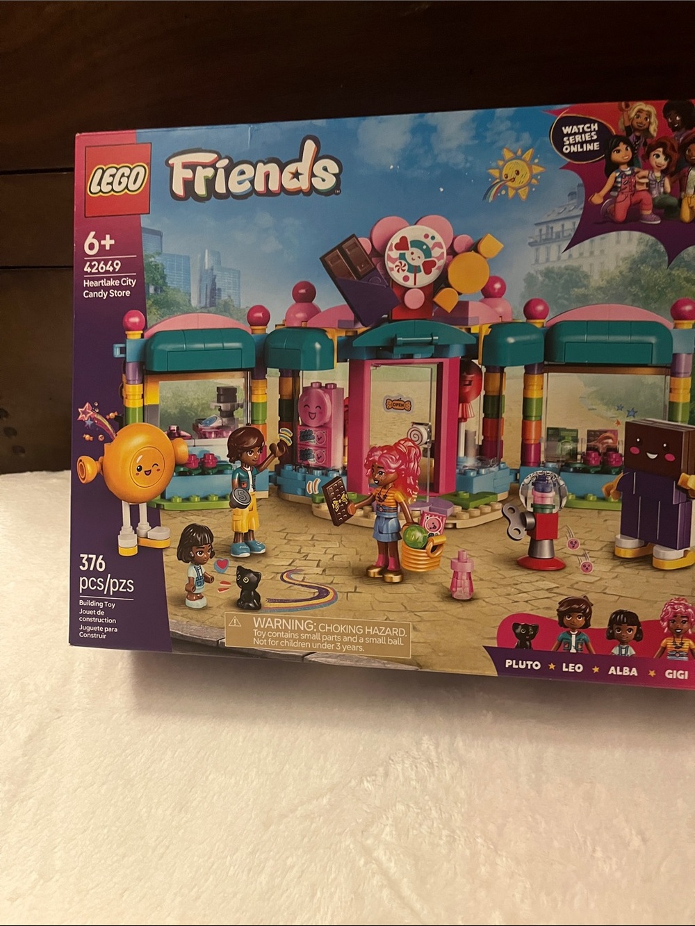 LEGO Friends Heartlake City Candy Store - Pink, Teal, Yellow - Picture 1 of 4